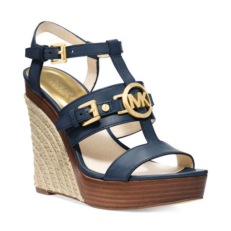 michael kors evening shoes|michael kors navy blue shoes.